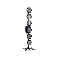Alternative view of HEXA® HALO 51194 Stage Φωτιστικό Ειδικών Εφέ Digital Matrix Pixel & Blinder LED 672W 120° AC 220-240V IP20 6 x 100W COB Chip & 144 x 0.5W SMD5050 Chip Ultra Θερμό Λευκό 2200K & Πολύχρωμο RGB Dimmable DMX512 Protocol - Μ40 x Π32 x Υ146.5cm - 2 Χρόνια Εγγύηση