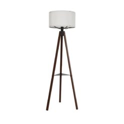 Alternative view of GLOBOSTAR® SHELF 204-0129 Μοντέρνο Επιδαπέδιο Φωτιστικό με Ντουί 1 x E27 AC 220-240V IP20 - Καφέ & Μπεζ - Μ45 x Π45 x Υ135cm