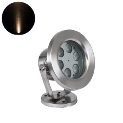 Alternative view of GLOBOSTAR® UNDERWATER-DEDY 90426 Υποβρύχιο Επιφανειακό Σποτ για Σιντριβάνια/Πισίνες LED 6W 540lm 30° DC 24V Αδιάβροχο IP68 Θερμό Λευκό 2700K Dimmable - Ανοξείδωτο Ατσάλι 304 - Μ12 x Π7.5 x Υ14.5cm - 3 Χρόνια Εγγύηση
