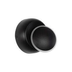 Alternative view of GLOBOSTAR® TSUKI 60675 Μοντέρνο Φωτιστικό Τοίχου - Απλίκα LED 5W 625lm 180° AC 220-240V Αδιάβροχο IP65 Θερμό Λευκό 2700K - Bridgelux COB Chip & TÜV SÜD Driver - Μαύρο Ματ - Μ14 x Π8.5 x Υ14cm - 5 Χρόνια Εγγύηση