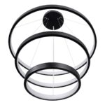 kelvo® NEMESIS KLV-101-0220-V2 Κρεμαστό Φωτιστικό Οροφής LED 120W 12000lm 180° AC 220-240V IP20 Ρυθμιζόμενο Λευκό CCT με Χειριστήριο από 2700K έως 6000K Dimmable – Lumileds SMD Chip – Μαύρο Ματ – Μ80 x Π80 x Υ80cm – 3 Χρόνια Εγγύηση