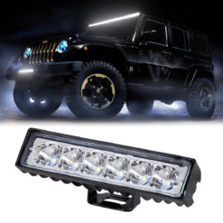 Alternative view of GloboStar® 85448 PRO Series Μπάρα Σήμανσης - Φώτα Ημέρας - DRL για Αυτοκίνητα & Φορτηγά LED CREE XBD 18W 1800lm DC 10-30V Αδιάβροχη IP65 Ψυχρό Λευκό 6000K