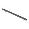 GLOBOSTAR® WASHERMOZA 90170 Μπάρα Φωτισμού Wall Washer LED 72W 6120lm 10-30° DC 24V Αδιάβροχο IP66 Πολύχρωμο RGB Dimmable – Bridgelux SMD Chip – Γκρι Ανθρακί – Μ100 x Π5 x Υ4cm – 3 Χρόνια Εγγύηση