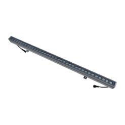 GLOBOSTAR® WASHERMOZA 90170 Μπάρα Φωτισμού Wall Washer LED 72W 6120lm 10-30° DC 24V Αδιάβροχο IP66 Πολύχρωμο RGB Dimmable – Bridgelux SMD Chip – Γκρι Ανθρακί – Μ100 x Π5 x Υ4cm – 3 Χρόνια Εγγύηση