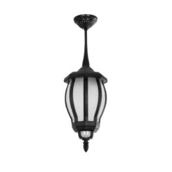 Alternative view of GLOBOSTAR® VERDI 203-0232 Vintage Φωτιστικό Οροφής με Ντουί 1 x E27 AC 220-240V IP44 - Μαύρο - Μ18 x Π18 x Υ33cm