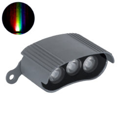 Alternative view of GloboStar® TREELIGHT-ZINA 90689 Κυρτή Μπάρα Φωτισμού Wall Washer με Αντιθαμβωτική Γρίλια Ειδική για Φυτά - Δέντρα LED 3W 255lm 30° DC 24V Αδιάβροχο IP65 Μ9 x Π6.5 x Υ4cm Πολύχρωμο RGBW DMX512 - Γκρι Ανθρακί - 3 Χρόνια Εγγύηση