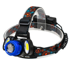 Alternative view of GLOBOSTAR® HEADLAMP 79056 Φακός Κεφαλής με Αισθητήρα Hand Swipe LED 20W 2000lm 15~60° DC 5V με USB-C με Επαναφορτιζόμενη Μπαταρία Li-ion 3.7V 2x18650 4800mAh Αδιάβροχο IP54 Ψυχρό Λευκό 6000K - CREE XHP50 & COB Chip - Μ7.5 x Π5.5 x Υ4.8cm - 1 Χρόνο Εγγύηση