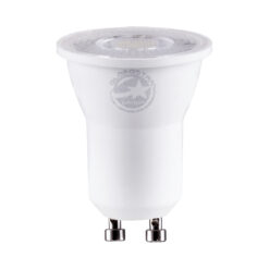 GLOBOSTAR® TINO 60113 Σποτ GU10 MR11 LED 3W 300lm 38° AC 220-240V IP20 Θερμό Λευκό 2700K - Bridgelux SMD Chip - Μ3.5 x Π3.5 x Υ4cm - 3 Χρόνια Εγγύηση