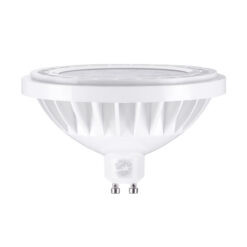 GLOBOSTAR® SPOTAR 60124 Σποτ GU10 AR111 LED 12W 1164lm 36° AC 220-240V IP20 Φυσικό Λευκό 4500K - Lumileds SMD Chip - Μ11 x Π11 x Υ6.6cm - 3 Χρόνια Εγγύηση