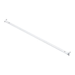 Alternative view of GloboStar® TUBATO 60153 Μεταλλικό Σκαφάκι για 2 x Λάμπες 120CM T8 G13 LED AC 220-240V IP20 Μ120 x Π7.2 x Υ4cm - 5 Χρόνια Εγγύηση