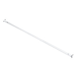Alternative view of GloboStar® TUBATO 60154 Μεταλλικό Σκαφάκι για 2 x Λάμπες 150CM T8 G13 LED AC 220-240V IP20 Μ150 x Π7.2 x Υ4cm - 5 Χρόνια Εγγύηση