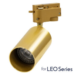 Alternative view of GLOBOSTAR® LEO 60357 Κινούμενο Φωτιστικό Σποτ Ράγας με Ντουί 1 x GU10 AC 220-240V IP20 - Χρυσό Πλατίνα - Μ6 x Π6 x Υ19cm