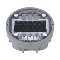 Alternative view of GloboStar® ROADER 60367 Professional LED Strobe Αυτόνομος Ηλιακός Χωνευτός Ανακλαστήρας Οδοστρώματος με Ενσωματωμένο Φωτοβολταϊκό Panel 2.5V 220mA & Επαναφορτιζόμενη Μπαταρία Ni-MH 1.2V 1200mAh - Αδιάβροχο IP68 - Ψυχρό Λευκό 6000K - Max Pass Load 20 Τόνοι - Φ12.5 x Υ7.7cm - 3 Years Warranty