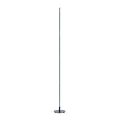Alternative view of GLOBOSTAR® DALUMA 60470 Μοντέρνο Επιδαπέδιο Φωτιστικό LED 24W 2640lm 200° AC 220-240V IP20 Ρυθμιζόμενο Λευκό CCT με On/Off 2700K/4500K/6000K - Lumileds SMD Chip - Μαύρο Ματ - Μ18 x Π18 x Υ160cm - 3 Χρόνια Εγγύηση