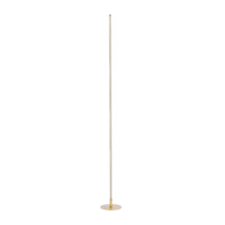 Alternative view of GLOBOSTAR® DALUMA 60472 Μοντέρνο Επιδαπέδιο Φωτιστικό LED 24W 2640lm 200° AC 220-240V IP20 Ρυθμιζόμενο Λευκό CCT με On/Off 2700K/4500K/6000K - Lumileds SMD Chip - Σατινέ Χρυσό Βούρτσας - Μ18 x Π18 x Υ160cm - 3 Χρόνια Εγγύηση