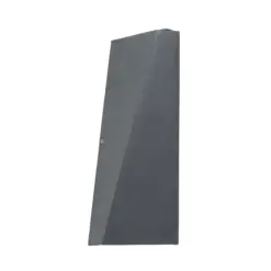 Alternative view of GLOBOSTAR® TRIANDE 60555 Μοντέρνο Φωτιστικό Τοίχου - Απλίκα LED 10W 1200lm 5°/60° AC 220-240V Αδιάβροχο IP65 Φυσικό Λευκό 4500K - Bridgelux COB Chip & TÜV SÜD Driver - Γκρι Ανθρακί Ματ - Μ8.5 x Π8.5 x Υ20cm - 5 Χρόνια Εγγύηση