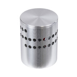 Alternative view of GLOBOSTAR® STAINS 60596 Μοντέρνο Φωτιστικό Τοίχου - Απλίκα LED 5W 300lm 180° AC 220-240V IP44 Μπλε - Bridgelux SMD Chip & TÜV SÜD Driver - Νίκελ Βούρτσας - Μ5.5 x Π5.5 x Υ7cm - 5 Χρόνια Εγγύηση