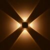 kelvo® ARKOS KLV-101-0109 Φωτιστικό Τοίχου / Απλίκα LED 8W 840lm 15° AC 220-240V Αδιάβροχο IP65 Θερμό Λευκό 2700K – CREE SMD Chip & TÜV SÜD Driver – Λευκό Ματ – Μ13 x Π5.5 x Υ13cm – 5 Χρόνια Εγγύηση