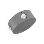 kelvo® ARKOS KLV-101-0108 Φωτιστικό Τοίχου / Απλίκα LED 8W 840lm 15° AC 220-240V Αδιάβροχο IP65 Θερμό Λευκό 2700K – CREE SMD Chip & TÜV SÜD Driver – Γκρι Ανθρακί Ματ – Μ13 x Π5.5 x Υ13cm – 5 Χρόνια Εγγύηση