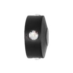 kelvo® ARKOS KLV-101-0107 Φωτιστικό Τοίχου / Απλίκα LED 8W 840lm 15° AC 220-240V Αδιάβροχο IP65 Θερμό Λευκό 2700K – CREE SMD Chip & TÜV SÜD Driver – Μαύρο Ματ – Μ13 x Π5.5 x Υ13cm – 5 Χρόνια Εγγύηση