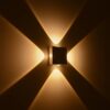 kelvo® ARKOS KLV-101-0112 Φωτιστικό Τοίχου / Απλίκα LED 8W 840lm 15° AC 220-240V Αδιάβροχο IP65 Θερμό Λευκό 2700K – CREE SMD Chip & TÜV SÜD Driver – Λευκό Ματ – Μ14 x Π5.5 x Υ14cm – 5 Χρόνια Εγγύηση