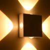 kelvo® ARKOS KLV-101-0112 Φωτιστικό Τοίχου / Απλίκα LED 8W 840lm 15° AC 220-240V Αδιάβροχο IP65 Θερμό Λευκό 2700K – CREE SMD Chip & TÜV SÜD Driver – Λευκό Ματ – Μ14 x Π5.5 x Υ14cm – 5 Χρόνια Εγγύηση