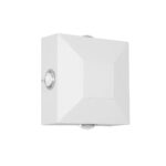 kelvo® ARKOS KLV-101-0112 Φωτιστικό Τοίχου / Απλίκα LED 8W 840lm 15° AC 220-240V Αδιάβροχο IP65 Θερμό Λευκό 2700K – CREE SMD Chip & TÜV SÜD Driver – Λευκό Ματ – Μ14 x Π5.5 x Υ14cm – 5 Χρόνια Εγγύηση