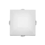 kelvo® ARKOS KLV-101-0112 Φωτιστικό Τοίχου / Απλίκα LED 8W 840lm 15° AC 220-240V Αδιάβροχο IP65 Θερμό Λευκό 2700K – CREE SMD Chip & TÜV SÜD Driver – Λευκό Ματ – Μ14 x Π5.5 x Υ14cm – 5 Χρόνια Εγγύηση