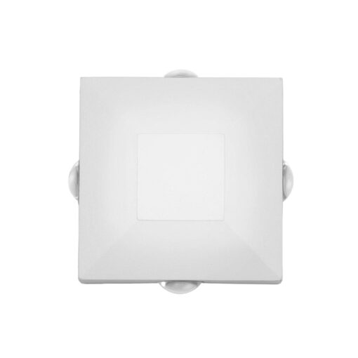 kelvo® ARKOS KLV-101-0112 Φωτιστικό Τοίχου / Απλίκα LED 8W 840lm 15° AC 220-240V Αδιάβροχο IP65 Θερμό Λευκό 2700K – CREE SMD Chip & TÜV SÜD Driver – Λευκό Ματ – Μ14 x Π5.5 x Υ14cm – 5 Χρόνια Εγγύηση