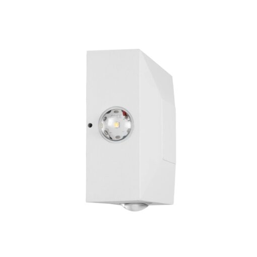 kelvo® ARKOS KLV-101-0112 Φωτιστικό Τοίχου / Απλίκα LED 8W 840lm 15° AC 220-240V Αδιάβροχο IP65 Θερμό Λευκό 2700K – CREE SMD Chip & TÜV SÜD Driver – Λευκό Ματ – Μ14 x Π5.5 x Υ14cm – 5 Χρόνια Εγγύηση