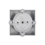 kelvo® ARKOS KLV-101-0112 Φωτιστικό Τοίχου / Απλίκα LED 8W 840lm 15° AC 220-240V Αδιάβροχο IP65 Θερμό Λευκό 2700K – CREE SMD Chip & TÜV SÜD Driver – Λευκό Ματ – Μ14 x Π5.5 x Υ14cm – 5 Χρόνια Εγγύηση