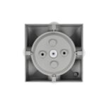 kelvo® ARKOS KLV-101-0111 Φωτιστικό Τοίχου / Απλίκα LED 8W 840lm 15° AC 220-240V Αδιάβροχο IP65 Θερμό Λευκό 2700K – CREE SMD Chip & TÜV SÜD Driver – Γκρι Ανθρακί Ματ – Μ14 x Π5.5 x Υ14cm – 5 Χρόνια Εγγύηση