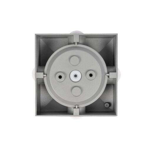 kelvo® ARKOS KLV-101-0111 Φωτιστικό Τοίχου / Απλίκα LED 8W 840lm 15° AC 220-240V Αδιάβροχο IP65 Θερμό Λευκό 2700K – CREE SMD Chip & TÜV SÜD Driver – Γκρι Ανθρακί Ματ – Μ14 x Π5.5 x Υ14cm – 5 Χρόνια Εγγύηση