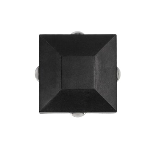 kelvo® ARKOS KLV-101-0110 Φωτιστικό Τοίχου / Απλίκα LED 8W 840lm 15° AC 220-240V Αδιάβροχο IP65 Θερμό Λευκό 2700K – CREE SMD Chip & TÜV SÜD Driver – Μαύρο Ματ – Μ14 x Π5.5 x Υ14cm – 5 Χρόνια Εγγύηση