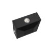 kelvo® ARKOS KLV-101-0110 Φωτιστικό Τοίχου / Απλίκα LED 8W 840lm 15° AC 220-240V Αδιάβροχο IP65 Θερμό Λευκό 2700K – CREE SMD Chip & TÜV SÜD Driver – Μαύρο Ματ – Μ14 x Π5.5 x Υ14cm – 5 Χρόνια Εγγύηση