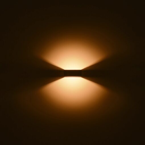kelvo® AURA KLV-101-0118 Φωτιστικό Τοίχου / Απλίκα LED 7W 875lm 45° AC 220-240V Αδιάβροχο IP65 Θερμό Λευκό 2700K – Bridgelux COB Chip & TÜV SÜD Driver – Λευκό Ματ – Μ13 x Π15 x Υ4.5cm – 5 Χρόνια Εγγύηση