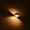 kelvo® AURA KLV-101-0118 Φωτιστικό Τοίχου / Απλίκα LED 7W 875lm 45° AC 220-240V Αδιάβροχο IP65 Θερμό Λευκό 2700K – Bridgelux COB Chip & TÜV SÜD Driver – Λευκό Ματ – Μ13 x Π15 x Υ4.5cm – 5 Χρόνια Εγγύηση