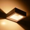 kelvo® AURA KLV-101-0118 Φωτιστικό Τοίχου / Απλίκα LED 7W 875lm 45° AC 220-240V Αδιάβροχο IP65 Θερμό Λευκό 2700K – Bridgelux COB Chip & TÜV SÜD Driver – Λευκό Ματ – Μ13 x Π15 x Υ4.5cm – 5 Χρόνια Εγγύηση