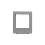 kelvo® AURA KLV-101-0117 Φωτιστικό Τοίχου / Απλίκα LED 7W 875lm 45° AC 220-240V Αδιάβροχο IP65 Θερμό Λευκό 2700K – Bridgelux COB Chip & TÜV SÜD Driver – Γκρι Ανθρακί Ματ – Μ13 x Π15 x Υ4.5cm – 5 Χρόνια Εγγύηση