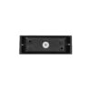 kelvo® AURA KLV-101-0116 Φωτιστικό Τοίχου / Απλίκα LED 7W 875lm 45° AC 220-240V Αδιάβροχο IP65 Θερμό Λευκό 2700K – Bridgelux COB Chip & TÜV SÜD Driver – Μαύρο Ματ – Μ13 x Π15 x Υ4.5cm – 5 Χρόνια Εγγύηση