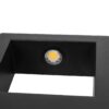 kelvo® AURA KLV-101-0116 Φωτιστικό Τοίχου / Απλίκα LED 7W 875lm 45° AC 220-240V Αδιάβροχο IP65 Θερμό Λευκό 2700K – Bridgelux COB Chip & TÜV SÜD Driver – Μαύρο Ματ – Μ13 x Π15 x Υ4.5cm – 5 Χρόνια Εγγύηση