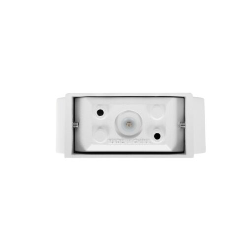 kelvo® AURA KLV-101-0115 Φωτιστικό Τοίχου / Απλίκα LED 7W 875lm 45° AC 220-240V Αδιάβροχο IP65 Θερμό Λευκό 2700K – Bridgelux COB Chip & TÜV SÜD Driver – Λευκό Ματ – Μ15 x Π13 x Υ4.5cm – 5 Χρόνια Εγγύηση