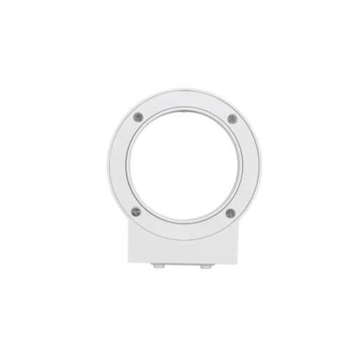 kelvo® AURA KLV-101-0115 Φωτιστικό Τοίχου / Απλίκα LED 7W 875lm 45° AC 220-240V Αδιάβροχο IP65 Θερμό Λευκό 2700K – Bridgelux COB Chip & TÜV SÜD Driver – Λευκό Ματ – Μ15 x Π13 x Υ4.5cm – 5 Χρόνια Εγγύηση