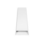 kelvo® FLUX KLV-101-0121 Φωτιστικό Τοίχου / Απλίκα LED 6W 750lm 30° AC 220-240V Αδιάβροχο IP65 Θερμό Λευκό 2700K – Bridgelux COB Chip & TÜV SÜD Driver – Λευκό Ματ – Μ5 x Π8.5 x Υ17cm – 5 Χρόνια Εγγύηση