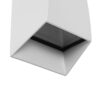 kelvo® FLUX KLV-101-0121 Φωτιστικό Τοίχου / Απλίκα LED 6W 750lm 30° AC 220-240V Αδιάβροχο IP65 Θερμό Λευκό 2700K – Bridgelux COB Chip & TÜV SÜD Driver – Λευκό Ματ – Μ5 x Π8.5 x Υ17cm – 5 Χρόνια Εγγύηση