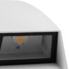 kelvo® FLUX KLV-101-0121 Φωτιστικό Τοίχου / Απλίκα LED 6W 750lm 30° AC 220-240V Αδιάβροχο IP65 Θερμό Λευκό 2700K – Bridgelux COB Chip & TÜV SÜD Driver – Λευκό Ματ – Μ5 x Π8.5 x Υ17cm – 5 Χρόνια Εγγύηση