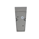 kelvo® FLUX KLV-101-0120 Φωτιστικό Τοίχου / Απλίκα LED 6W 750lm 30° AC 220-240V Αδιάβροχο IP65 Θερμό Λευκό 2700K – Bridgelux COB Chip & TÜV SÜD Driver – Γκρι Ανθρακί Ματ – Μ5 x Π8.5 x Υ17cm – 5 Χρόνια Εγγύηση