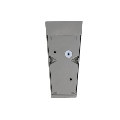 kelvo® FLUX KLV-101-0120 Φωτιστικό Τοίχου / Απλίκα LED 6W 750lm 30° AC 220-240V Αδιάβροχο IP65 Θερμό Λευκό 2700K – Bridgelux COB Chip & TÜV SÜD Driver – Γκρι Ανθρακί Ματ – Μ5 x Π8.5 x Υ17cm – 5 Χρόνια Εγγύηση