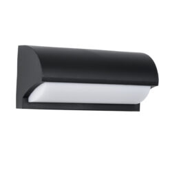 Alternative view of GLOBOSTAR® HORIZON 60693 Μοντέρνο Φωτιστικό Τοίχου - Απλίκα LED 15W 1575lm 120° AC 220-240V Αδιάβροχο IP65 Φυσικό Λευκό 4500K - Bridgelux SMD Chip - Μαύρο Ματ - Μ23.5 x Π11 x Υ10cm - 3 Χρόνια Εγγύηση