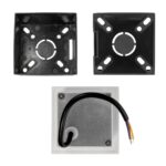 kelvo® STEPART KLV-101-0079 Χωνευτό Φωτιστικό Σκαλοπατιού / Διαδρόμου LED 3W 375lm 45° AC 220-240V Αδιάβροχο IP65 Θερμό Λευκό 2700K – Lumileds SMD Chip & TÜV SÜD Driver – Λευκό Ματ – Μ8.5 x Π5 x Υ8.5cm / Q6.7 x 6.7cm – 5 Χρόνια Εγγύηση